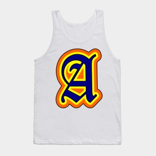 Alphabet A Tank Top